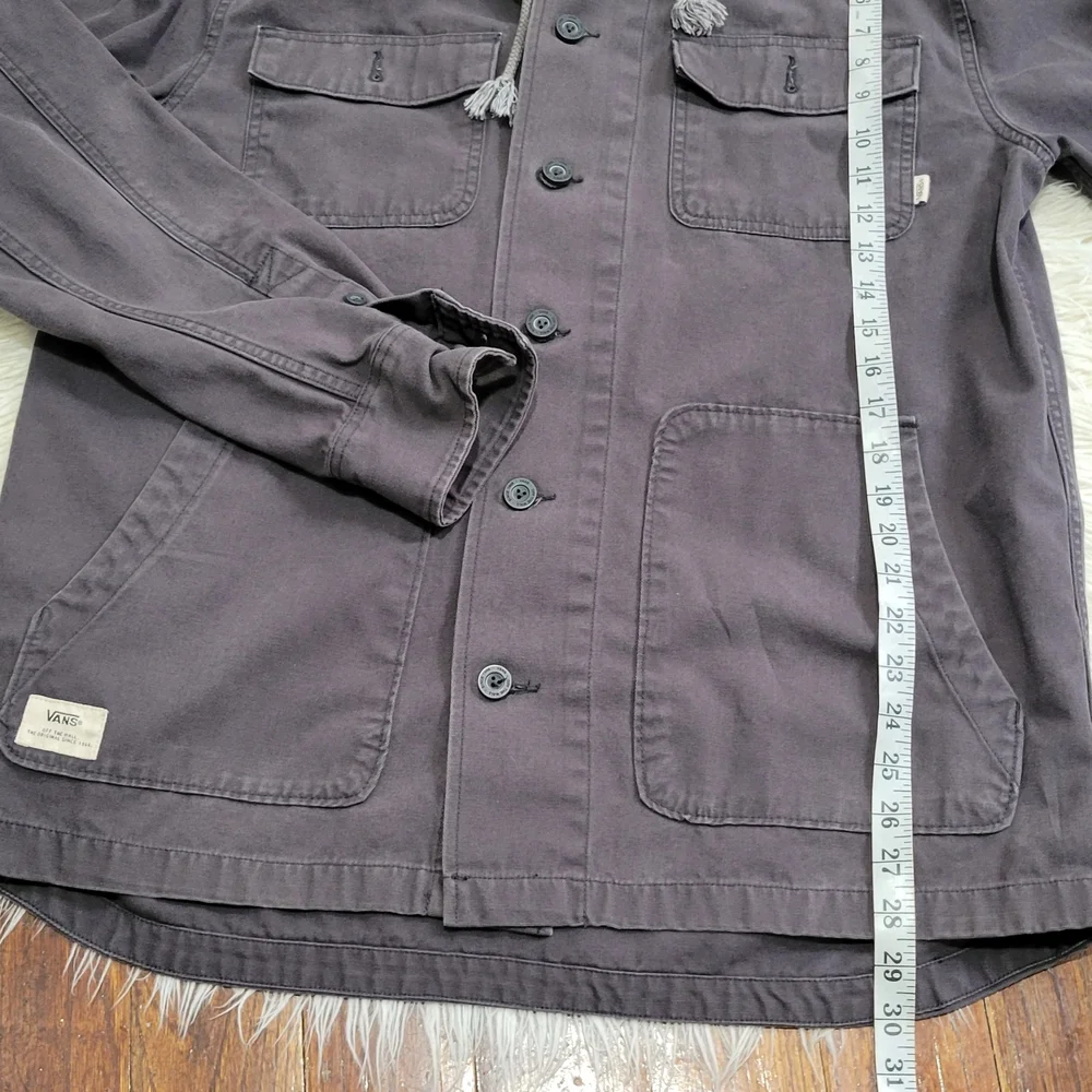Vans Men's Gray Casual Hooded Jacket